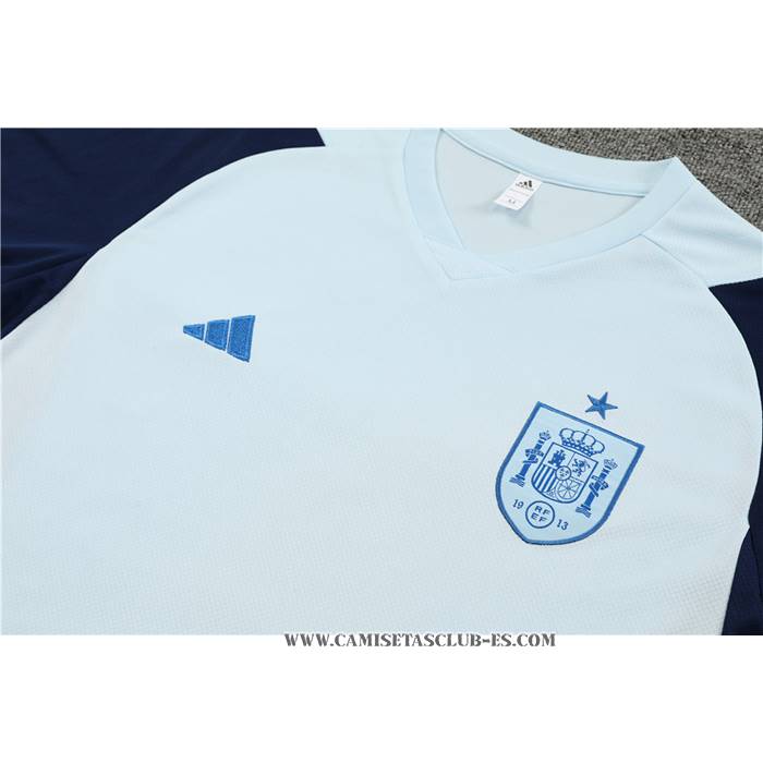 Chandal del Espana 23-24 Manga Corta Azul - Pantalon Corto